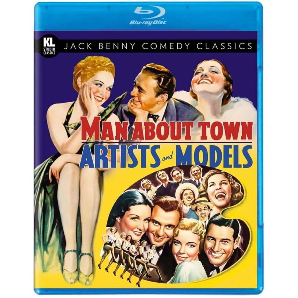 Jack Benny Comedy Classics (Artists and Models / Man About Town)  BLU-RAY
